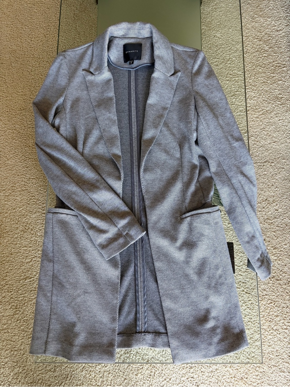💜 Dynamite Open casual Blazer Jacket